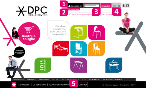 DPC Screenshot HomePage