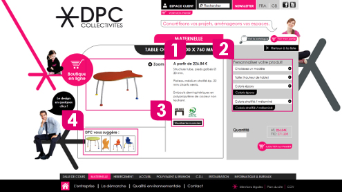 DPC Screenshot Fiche Produit